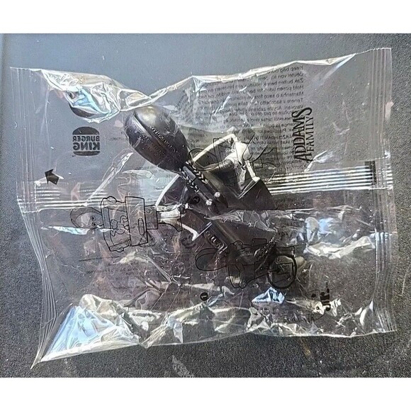 2024 Burger King The Addams Family Wednesday Toy Brand New In Plastic 17792A 3+ - Picture 2 of 5